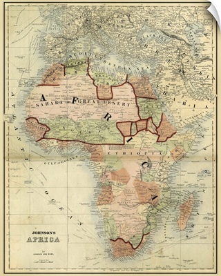 Antique Map of Africa