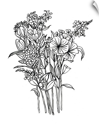 Black & White Bouquet II