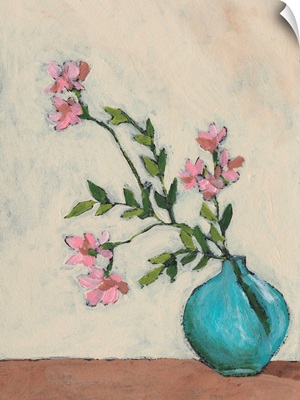 Blossom In Blue Vase I