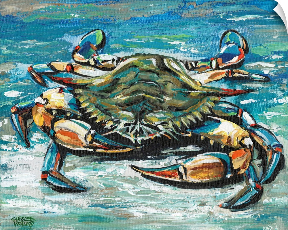 Blue Palette Crab I
