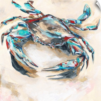 Blue & Red Crab II