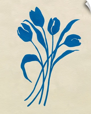 Blue Tulips II