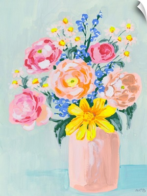 Bouquet In Vase