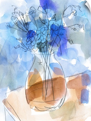 Bunch Of Blue Flowers II