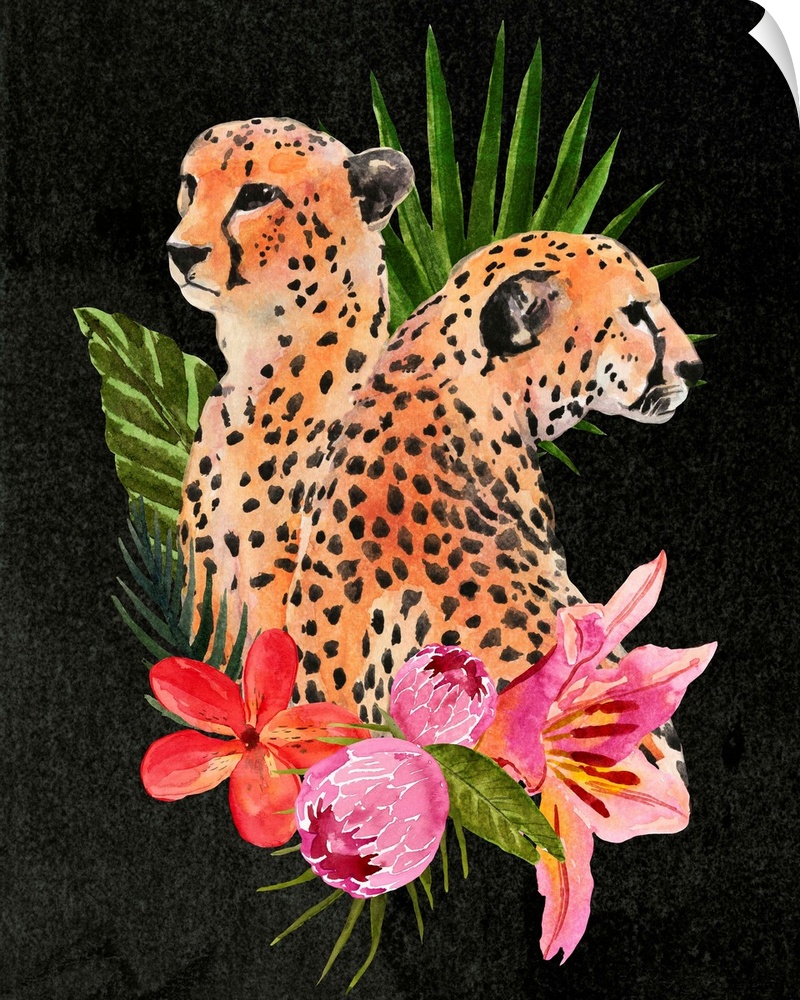 Cheetah Bouquet I