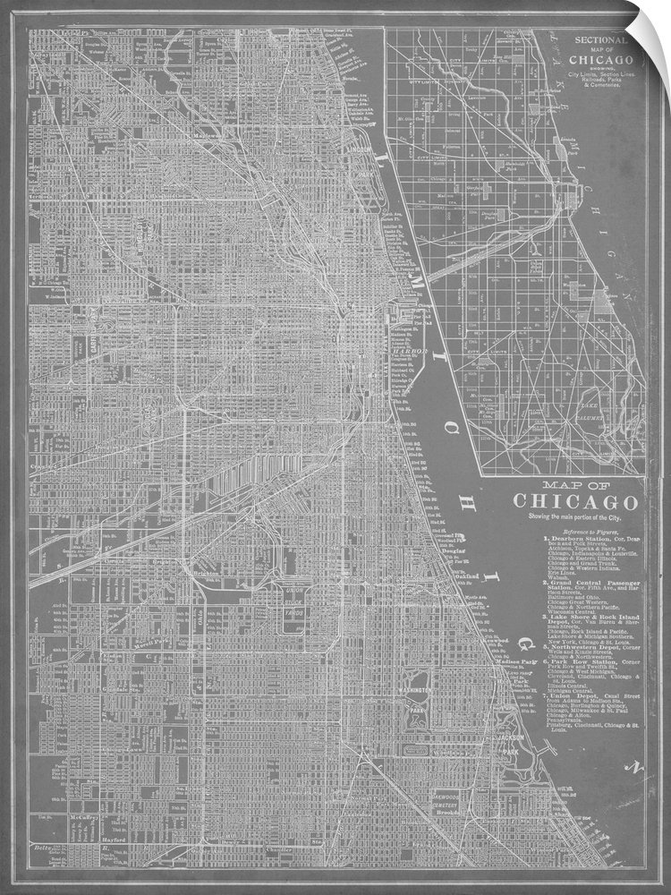 City Map of Chicago