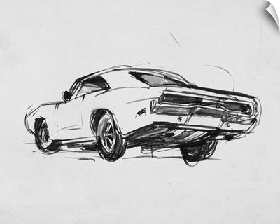 Classic Car Sketch I