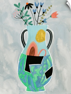 Collage Vase I