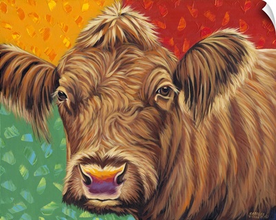 Colorful Country Cows II