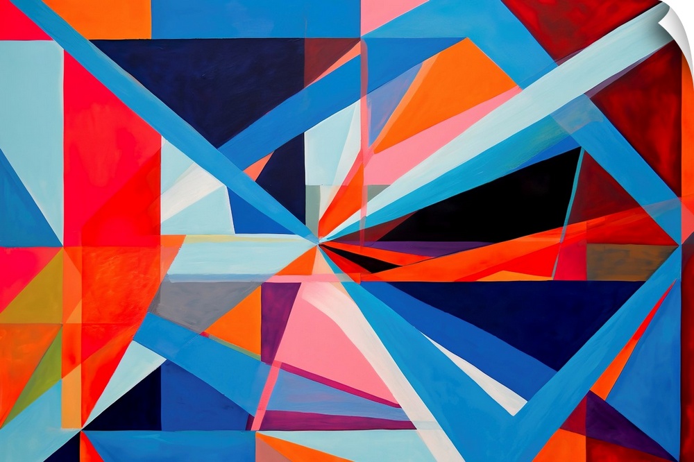 Colorful Geometric Abstraction X
