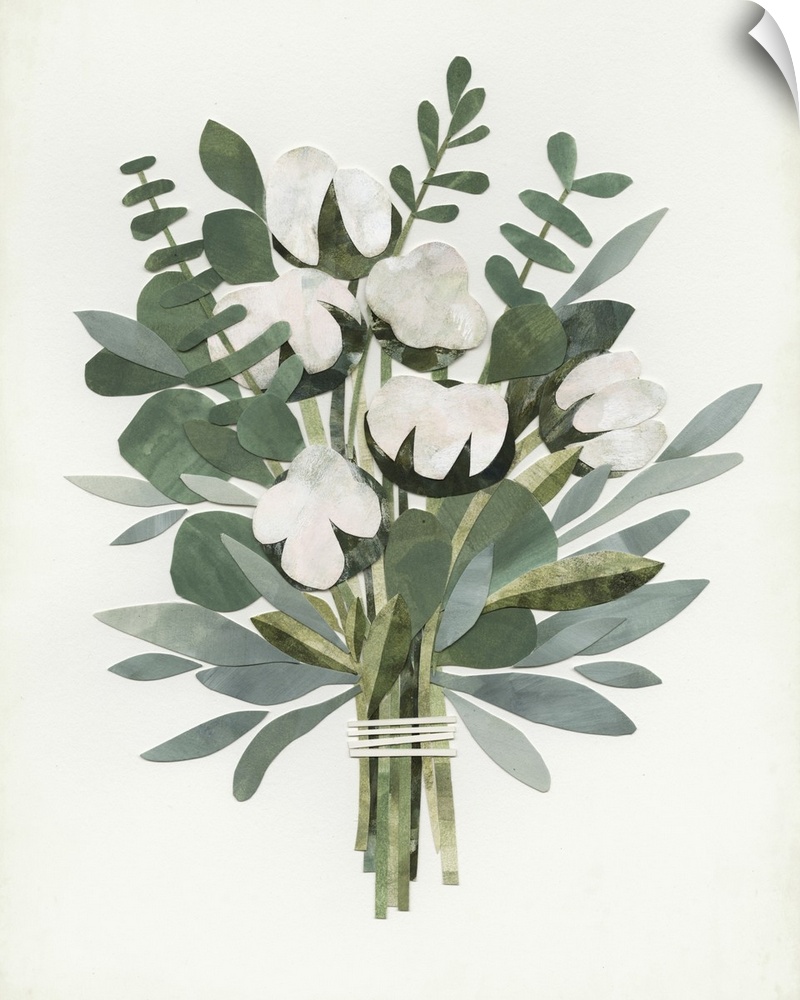 Cut Paper Bouquet IV