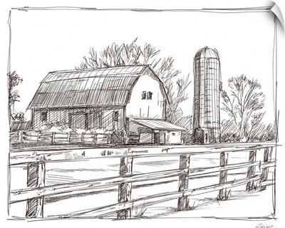 Farm Sketch I