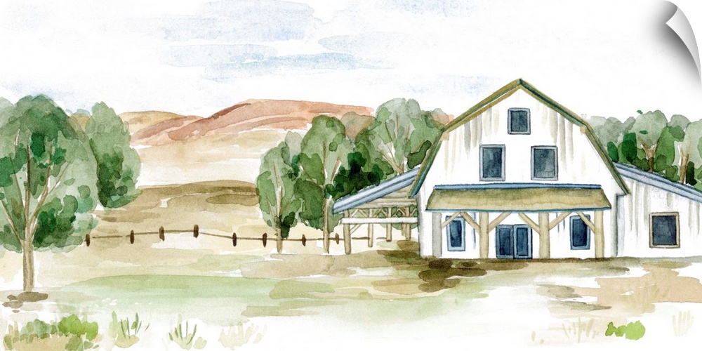Farmhouse Landscape II