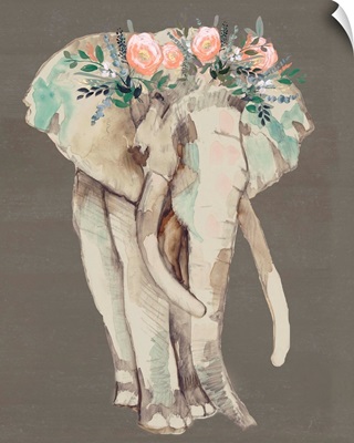 Flower Crown Elephant I