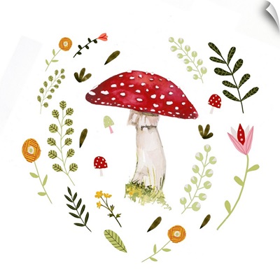 Folksy Mushrooms II