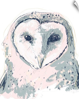 Funky Owl Portrait I