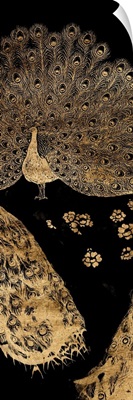 Gilded Peacock Triptych II