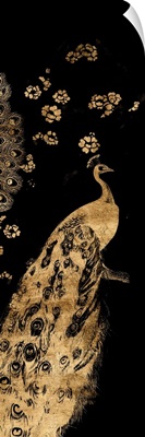 Gilded Peacock Triptych III