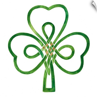 Gilded Shamrock I