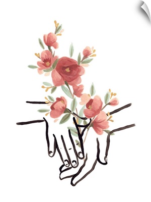 Hands And Flowers III