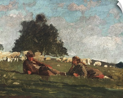 Homer's Sheep Countryside I