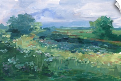 Impressionist Wildflower Field II