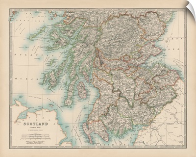 Johnston's Map of Scotland