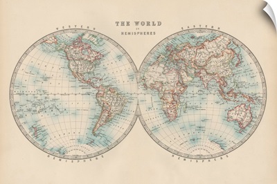 Johnston's World in Hemispheres