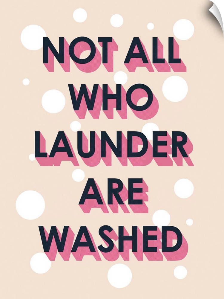 Laundry Typography I