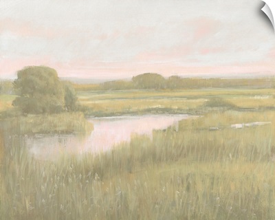 Marsh Horizon At Dawn I