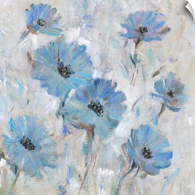 Mix Blue Flowers I