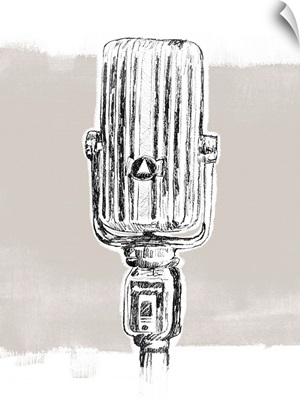 Monochrome Microphone IV