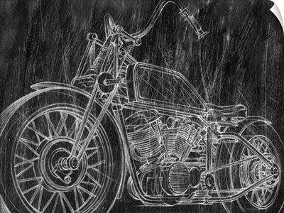 Motorcycle Mechanical Sketch II