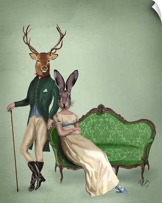 Mr Deer and Mrs Rabbit