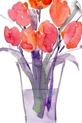 My Red Tulips II