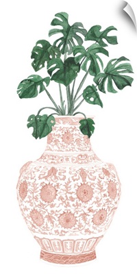 Palms In Pastel Vase I