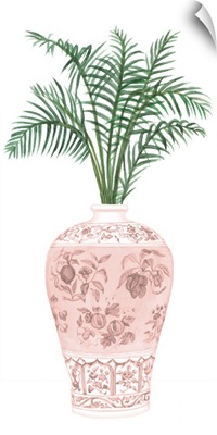 Palms In Pastel Vase II