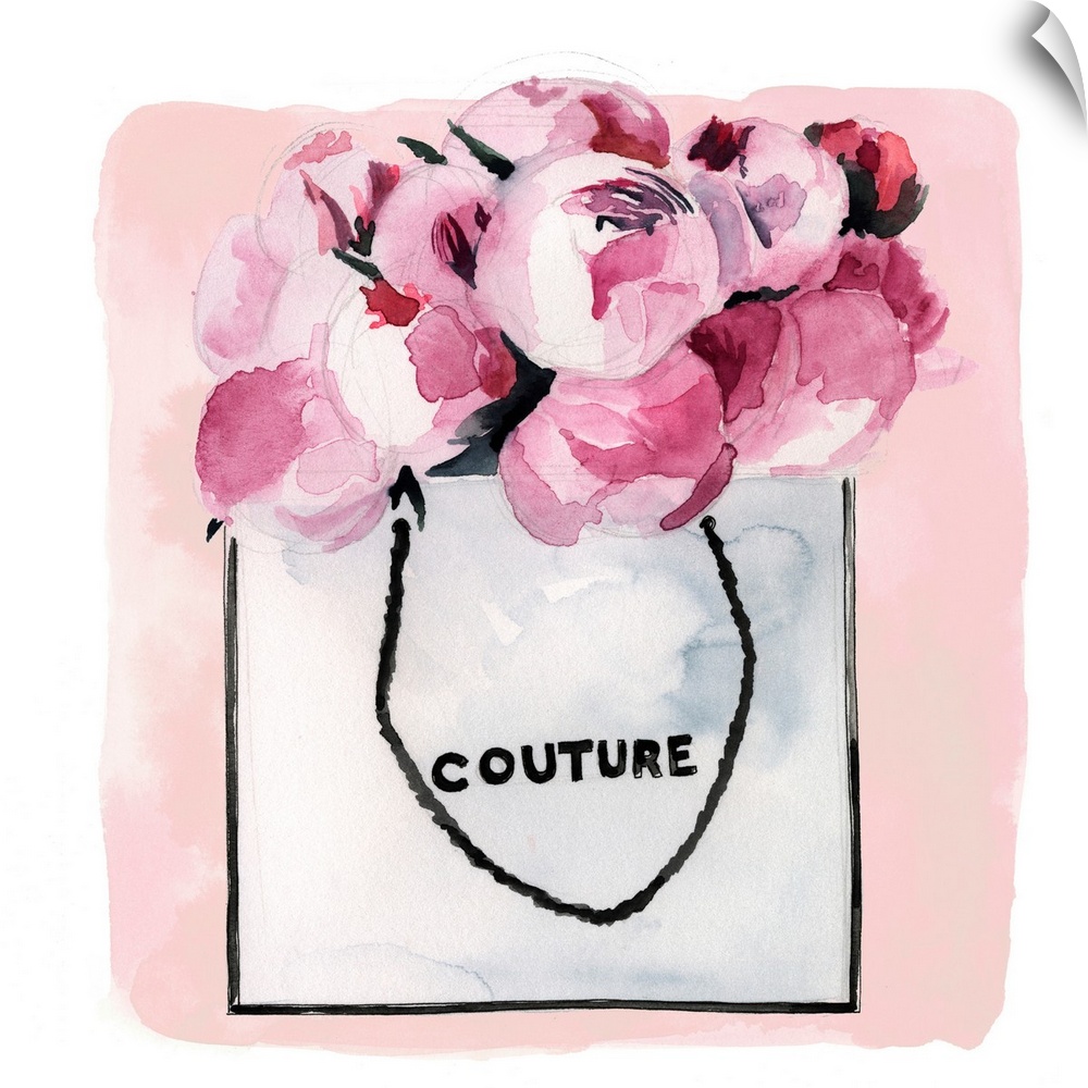 Peonies In Couture II