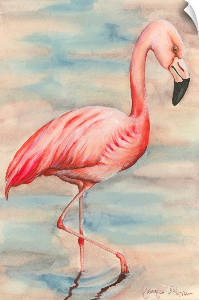 Pink Flamingo I
