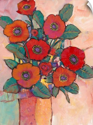 Poppies in a Vase I
