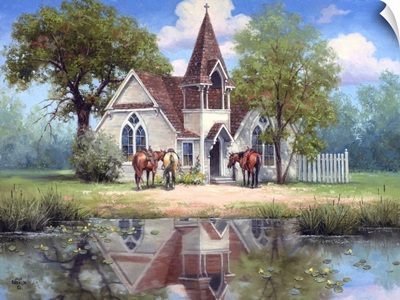 Reflections Of A Country Church