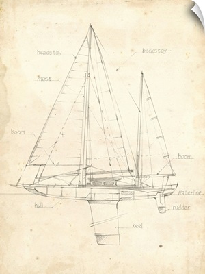 Sailboat Blueprint IV
