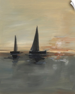 Sailing At Sunset II