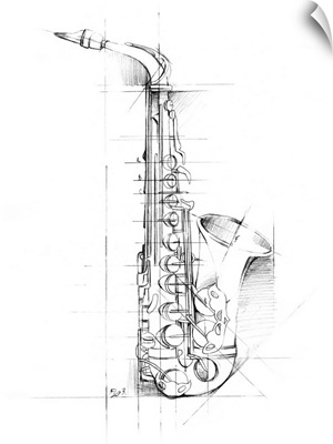 Saxophone Sketch