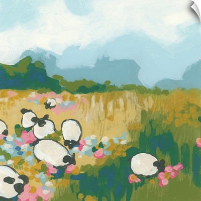 Sweet Sheep Field I