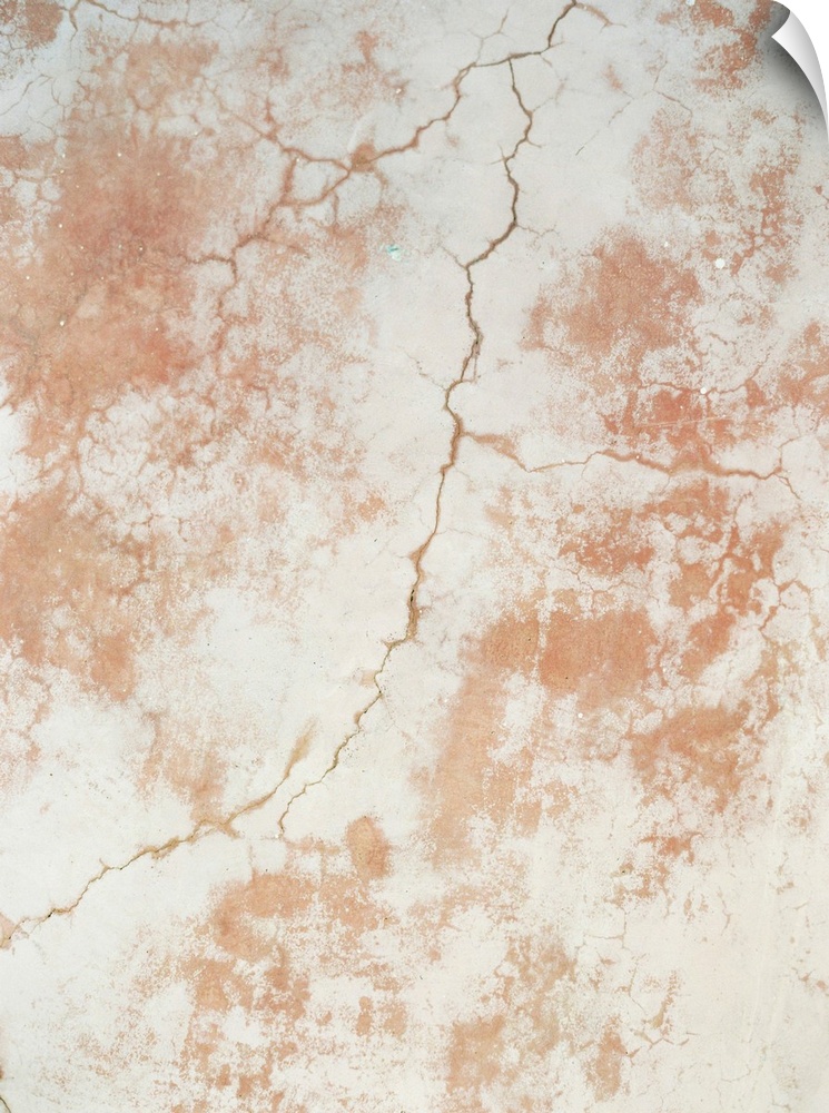 A photograph of the iron oxide texture on a mediterranean stucco wall.