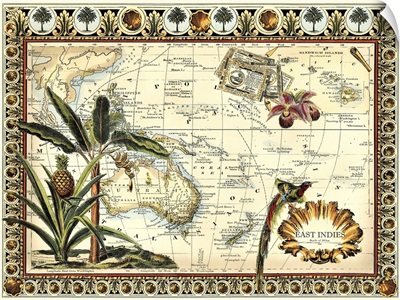 Tropical Map of East Indies