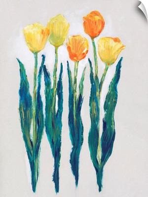 Tulips In A Row II