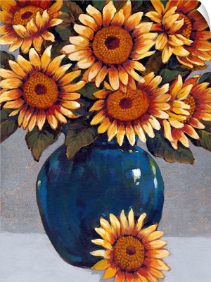 Vase of Sunflowers I
