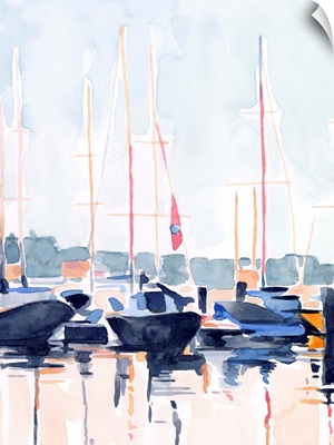 Watercolor Boat Club II